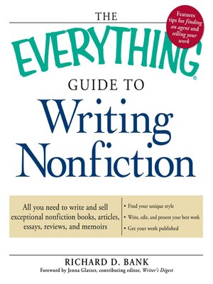 cover image of The Everything Guide to Writing Nonfiction